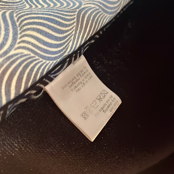 AKRIS Punto Crew Neck Mixed Media Long Sleeve Sweater Top, size 12 - Picture 10 of 13